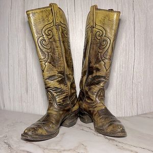 Broken-in Builtrite Cowgirl Boots